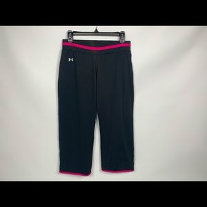 Women’s Under Armour Black Spandex Capri Leggings